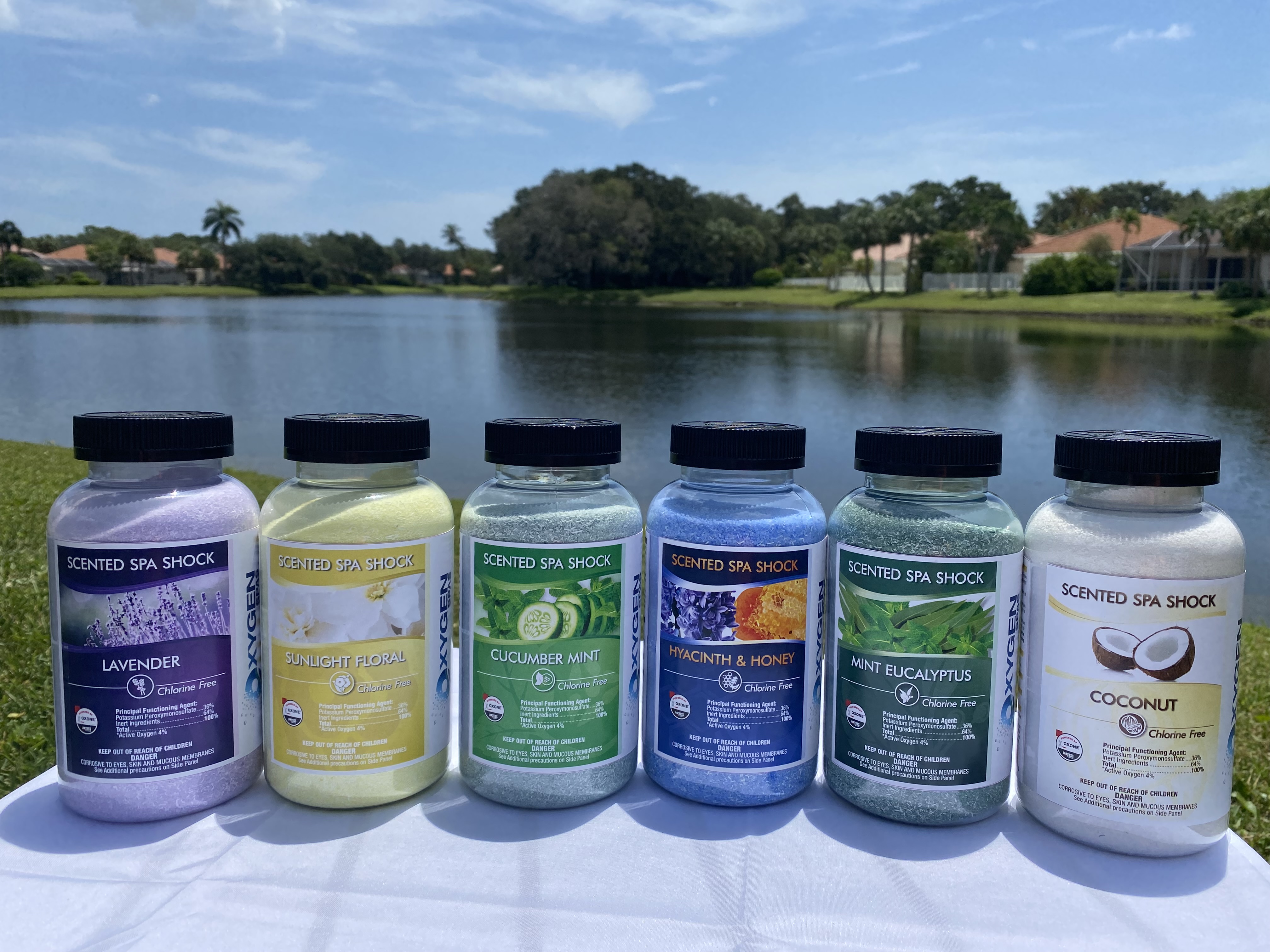 Oxygen Spa Product Line Up