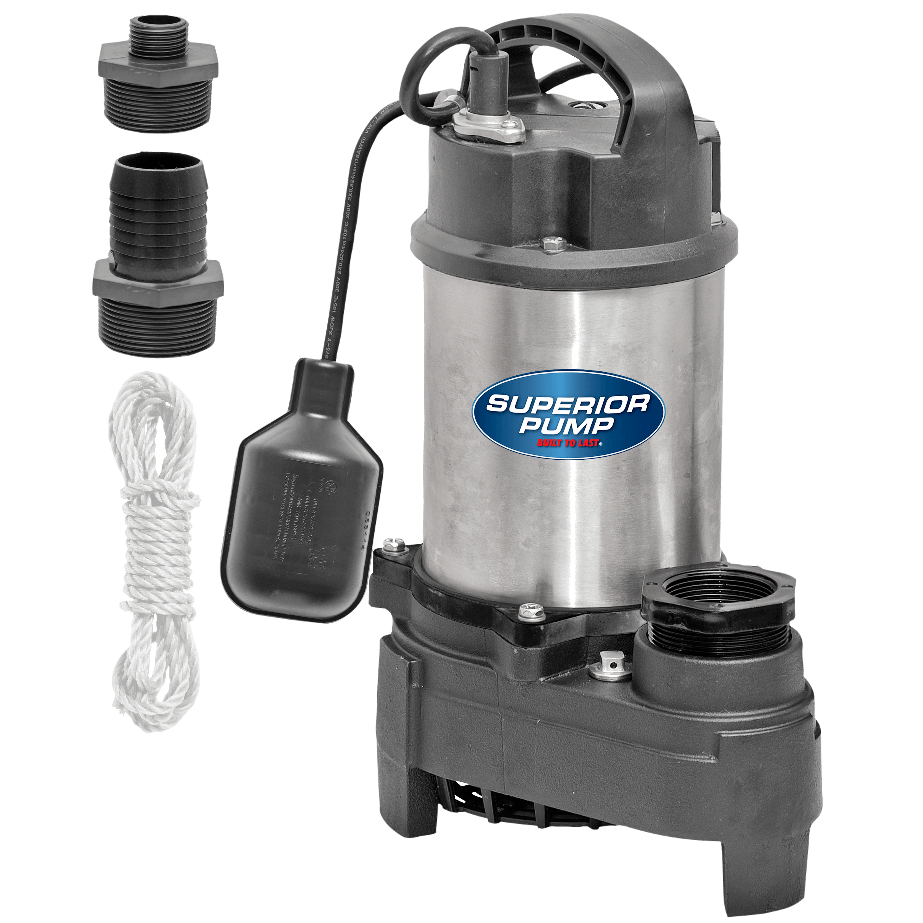 Superior Pump IMG Sump Pump 12 HP Cast Iron Base 92588 20220329